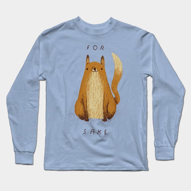 for fox sake Long Sleeve T-Shirt by Louisros